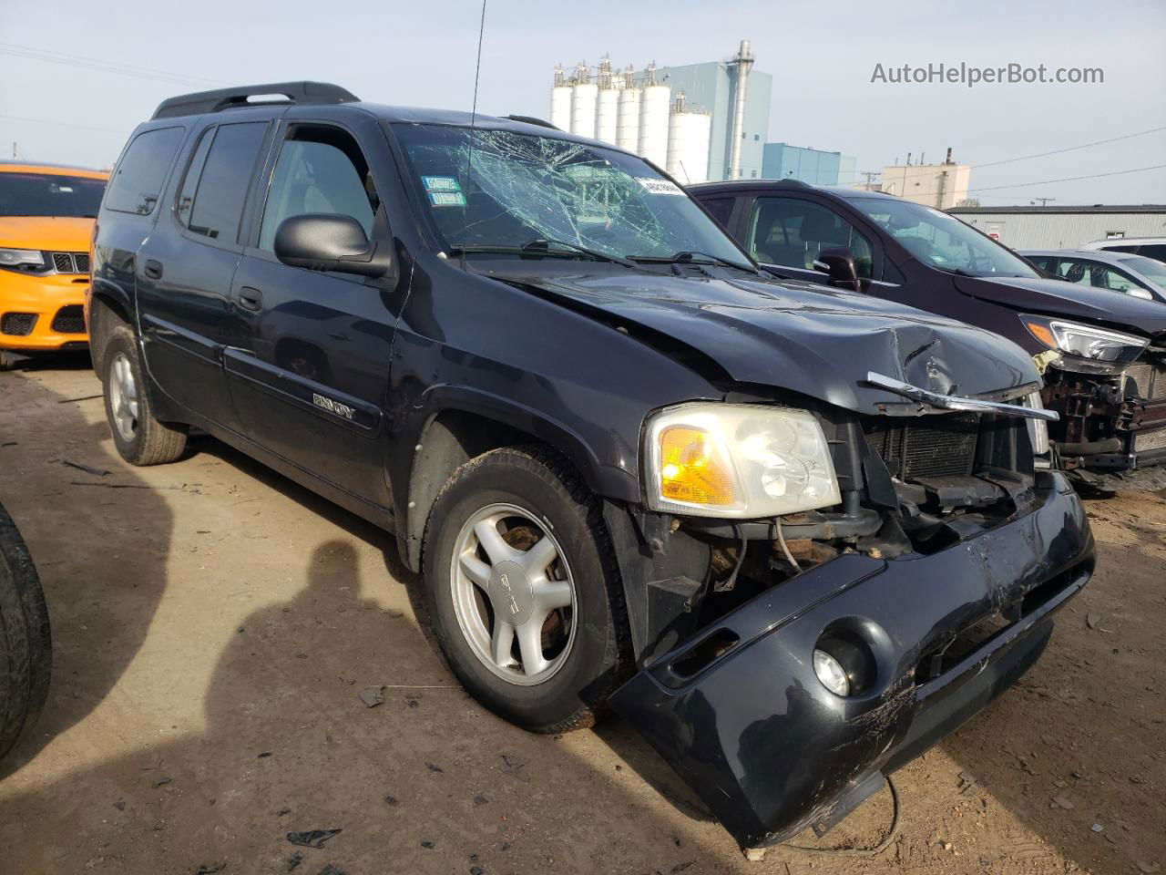 2004 Gmc Envoy Xl Gray vin: 1GKET16S046201495