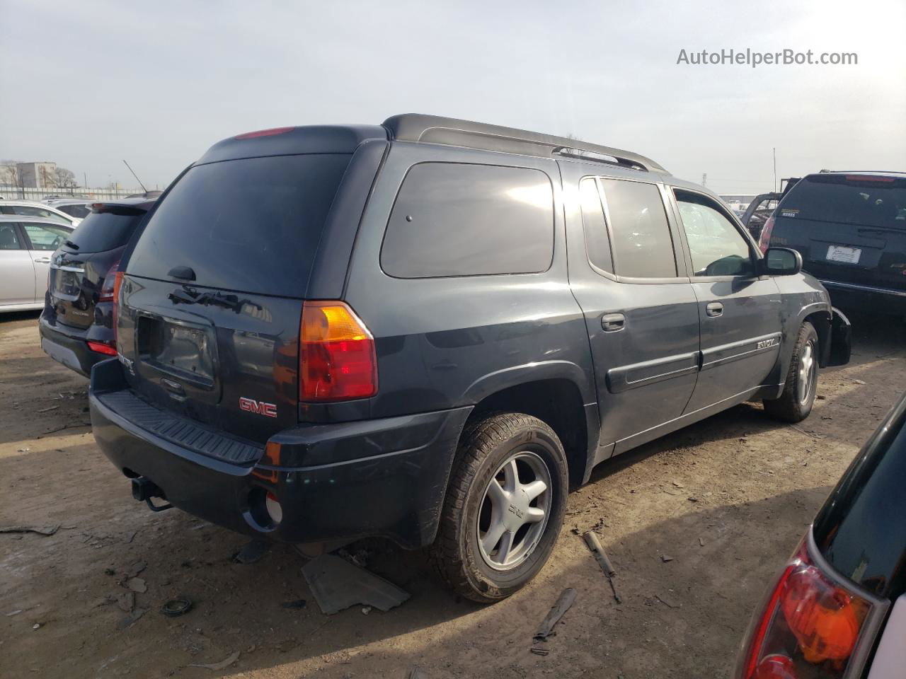 2004 Gmc Envoy Xl Gray vin: 1GKET16S046201495