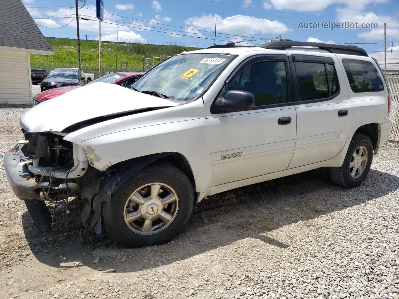 2004 Gmc Envoy Xl White vin: 1GKET16S046230530