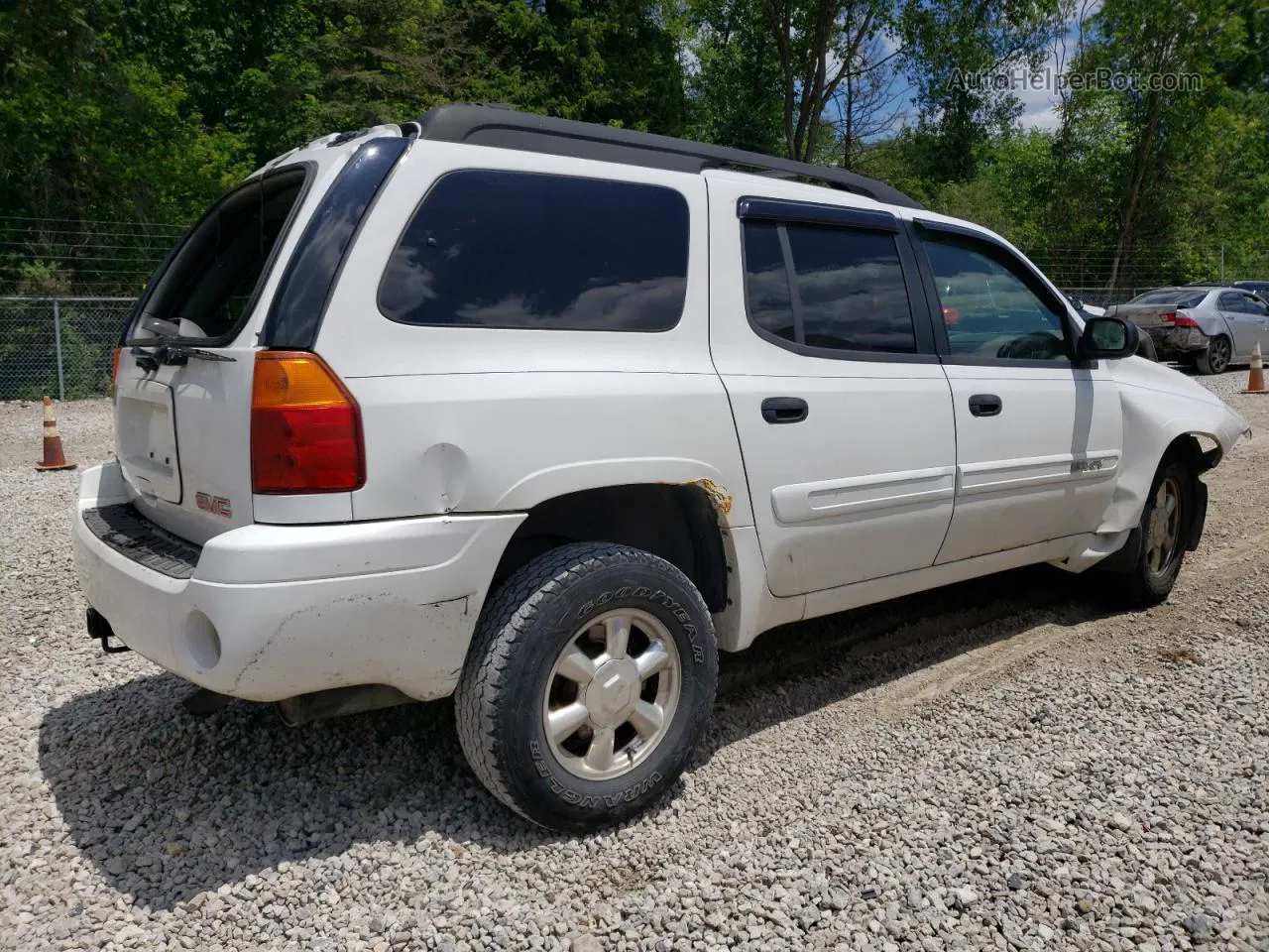 2004 Gmc Envoy Xl White vin: 1GKET16S046230530