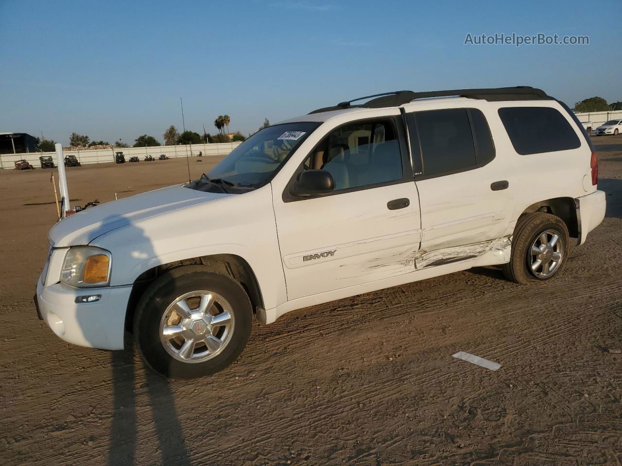 2003 Gmc Envoy Xl White vin: 1GKET16S136219275