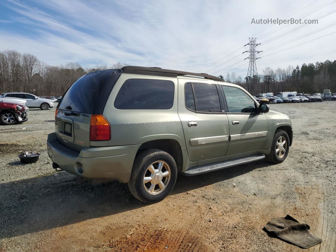 2004 Gmc Envoy Xl Green vin: 1GKET16S146205541