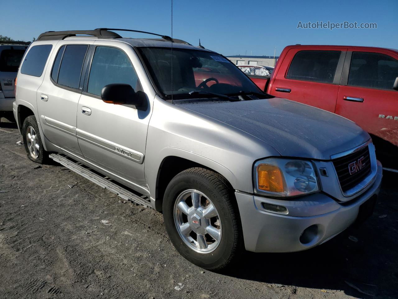 2004 Gmc Envoy Xl Silver vin: 1GKET16S146226017