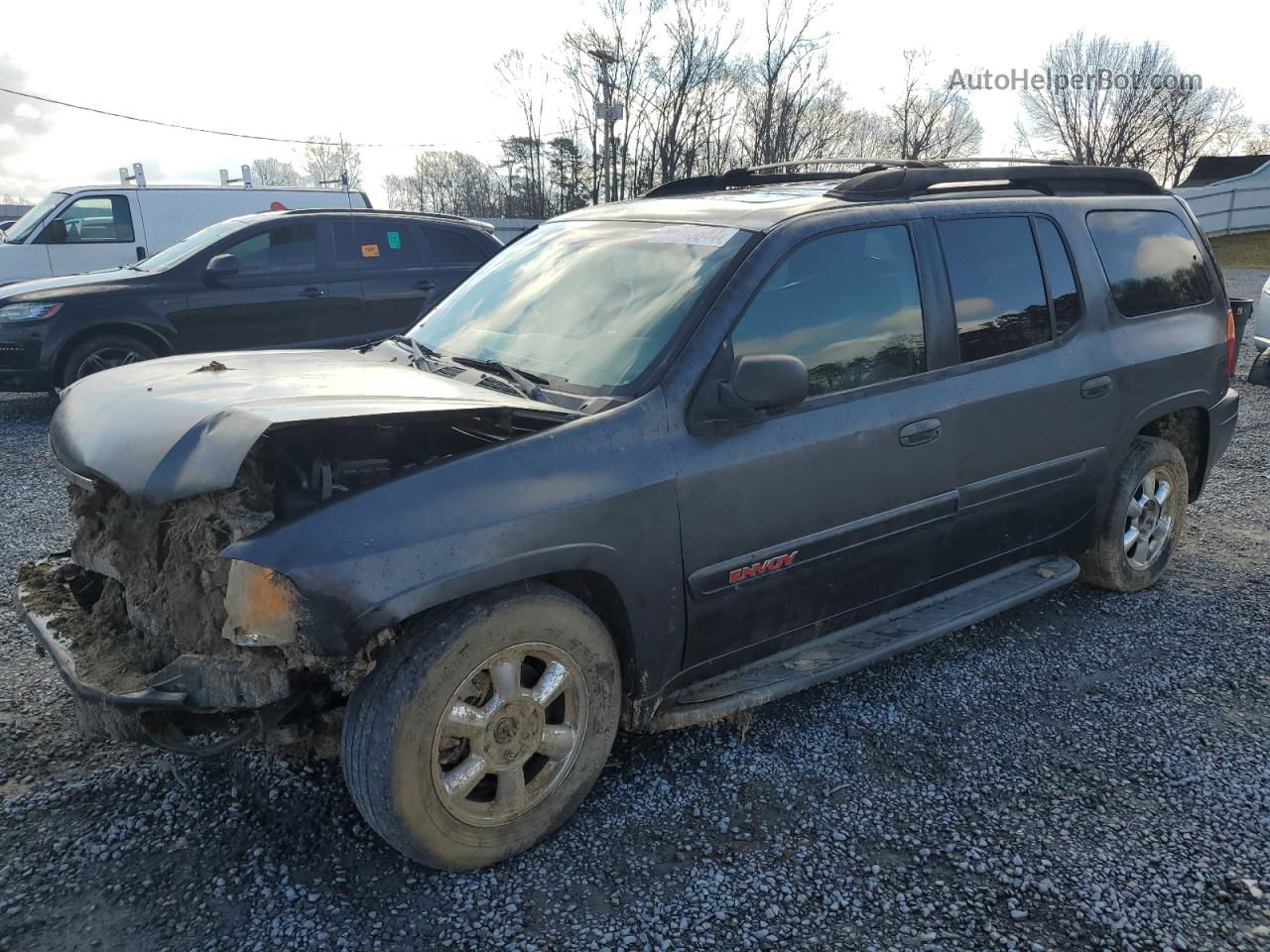 2003 Gmc Envoy Xl Gray vin: 1GKET16S336187462