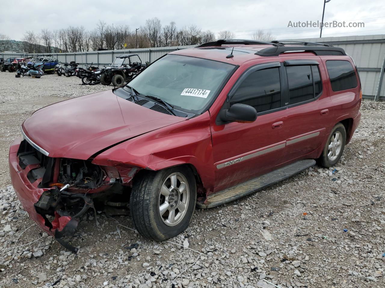 2004 Gmc Envoy Xl Red vin: 1GKET16S346144936