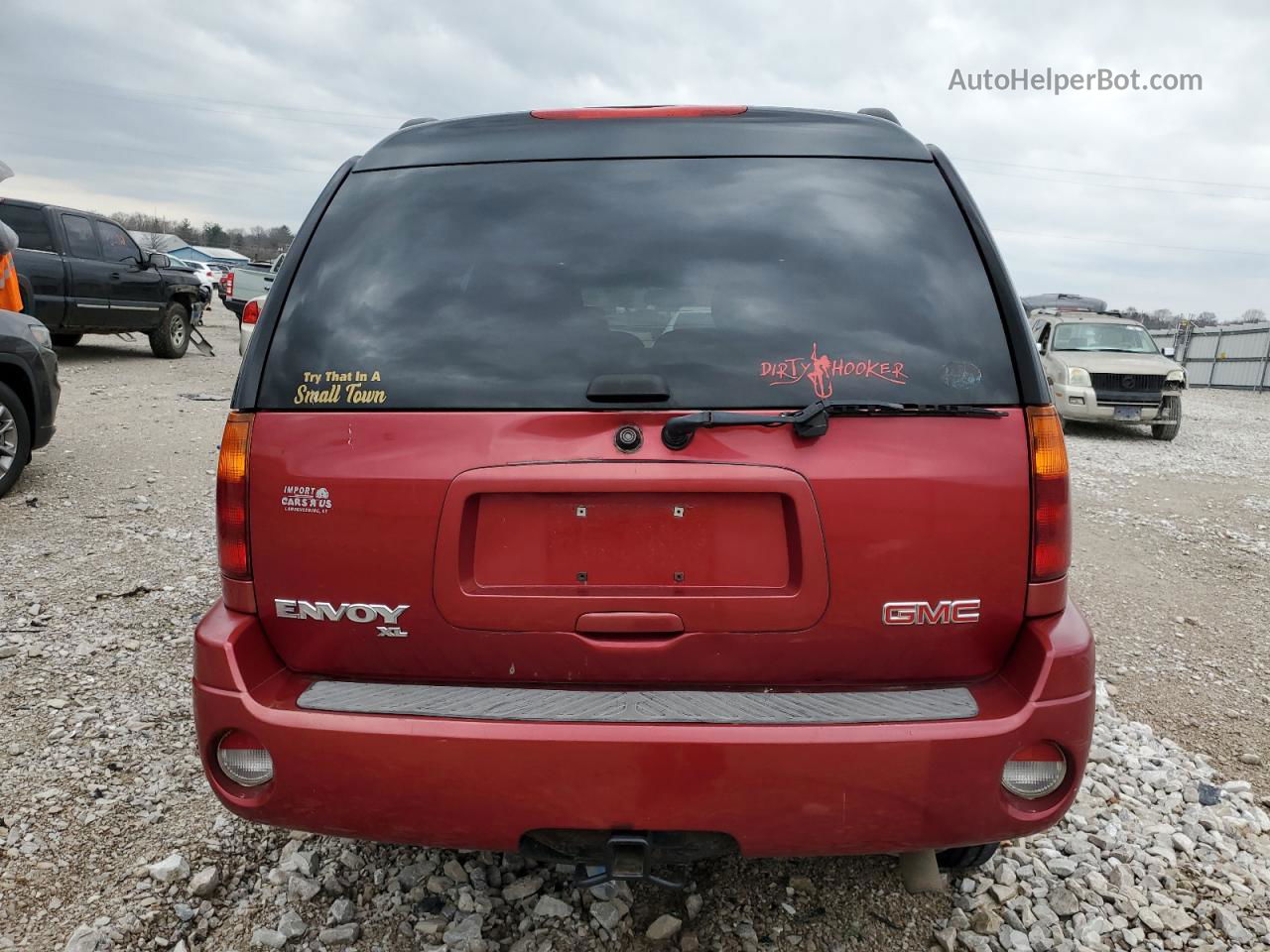 2004 Gmc Envoy Xl Red vin: 1GKET16S346144936