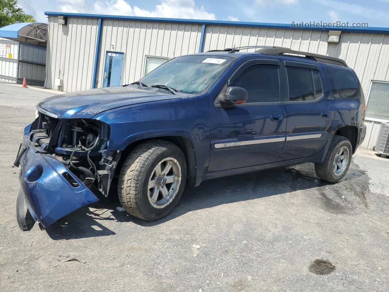 2004 Gmc Envoy Xl Blue vin: 1GKET16S346189410