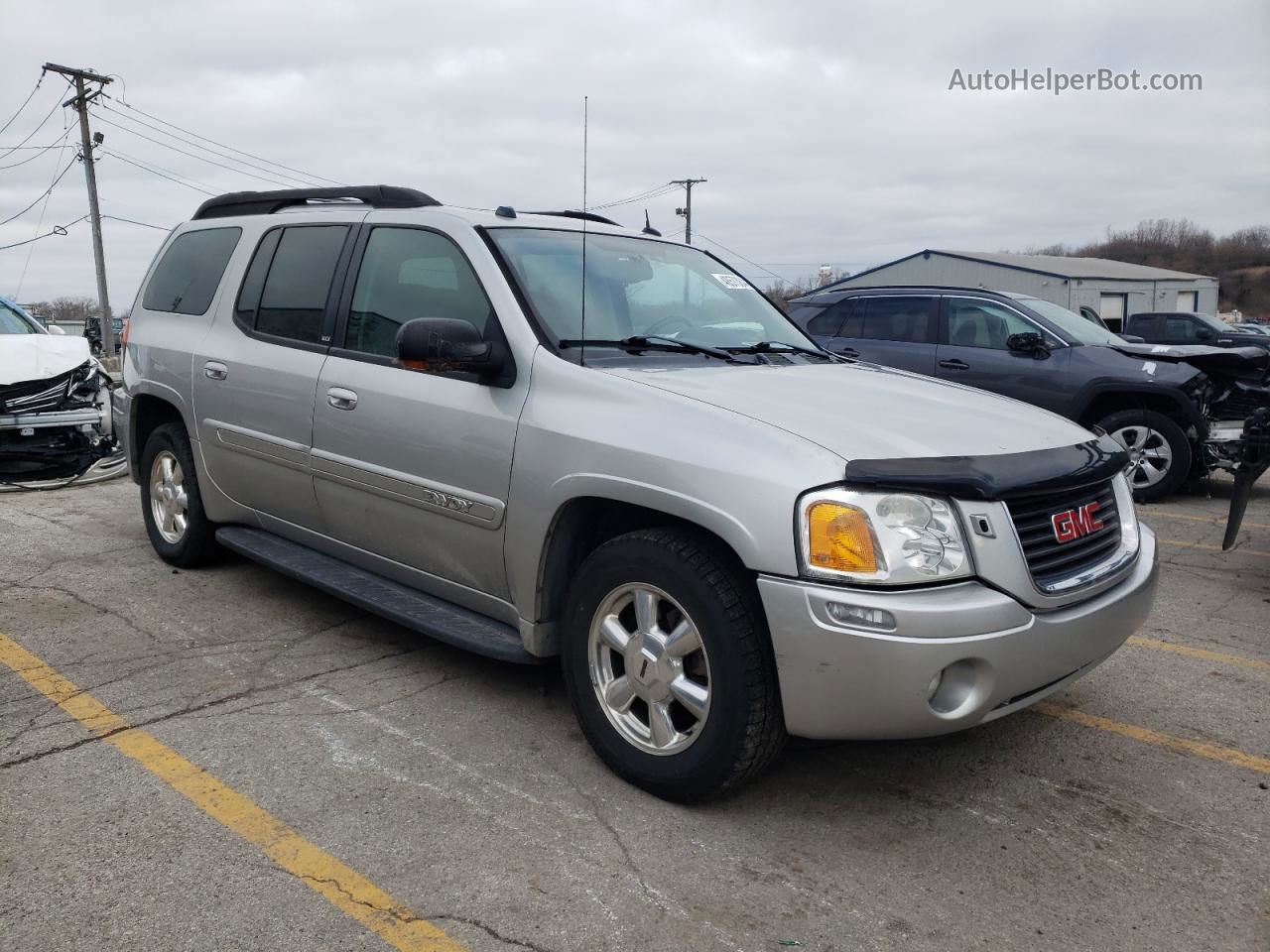 2005 Gmc Envoy Xl Silver vin: 1GKET16S356190039