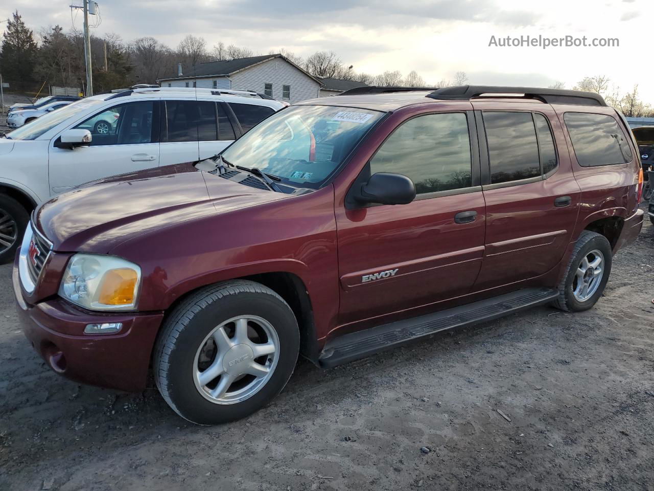 2004 Gmc Envoy Xl Бордовый vin: 1GKET16S446186225