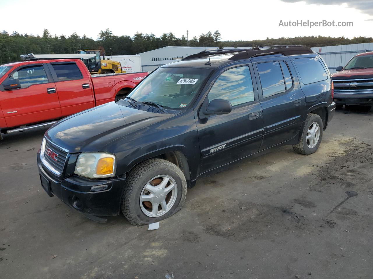 2005 Gmc Envoy Xl Black vin: 1GKET16S456109159