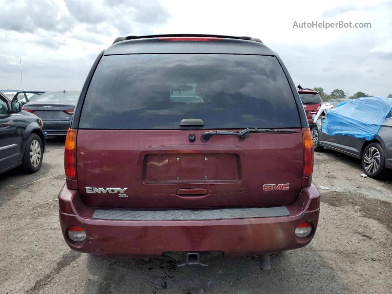 2005 Gmc Envoy Xl Maroon vin: 1GKET16S456181401