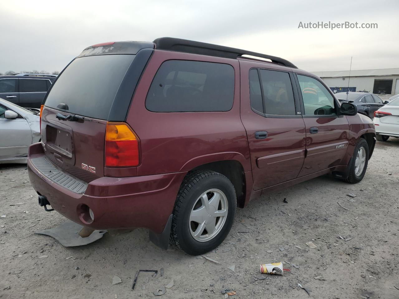 2003 Gmc Envoy Xl Maroon vin: 1GKET16S536164989