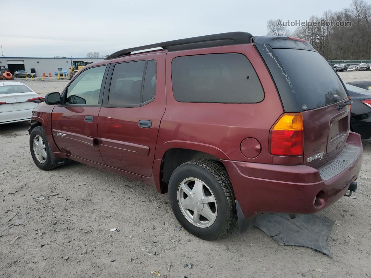 2003 Gmc Envoy Xl Maroon vin: 1GKET16S536164989