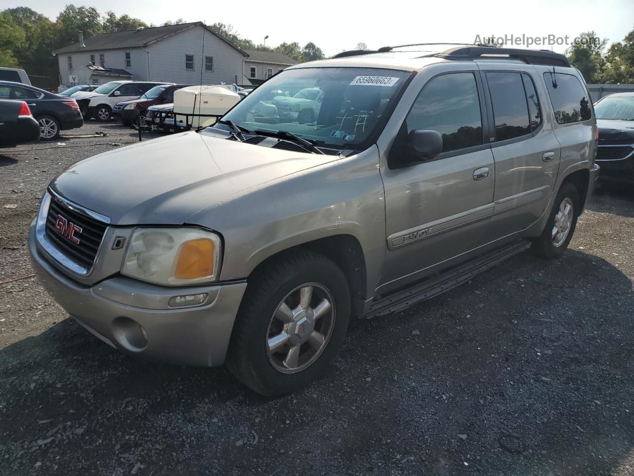 2003 Gmc Envoy Xl Silver vin: 1GKET16S536222325