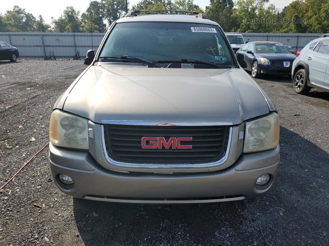 2003 Gmc Envoy Xl Silver vin: 1GKET16S536222325