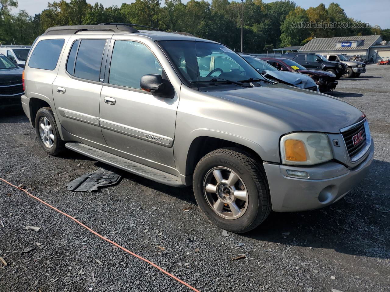 2003 Gmc Envoy Xl Silver vin: 1GKET16S536222325