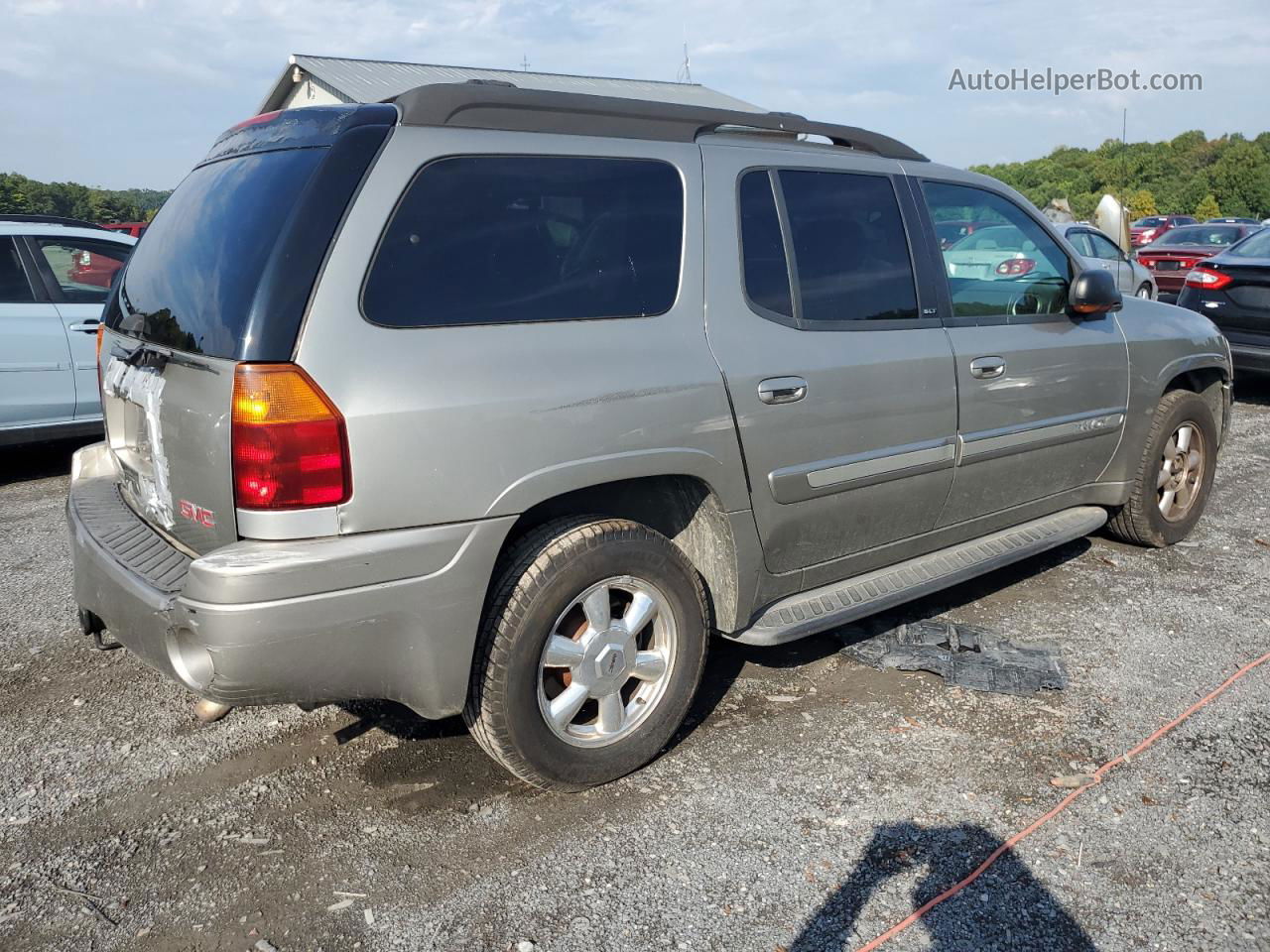 2003 Gmc Envoy Xl Silver vin: 1GKET16S536222325