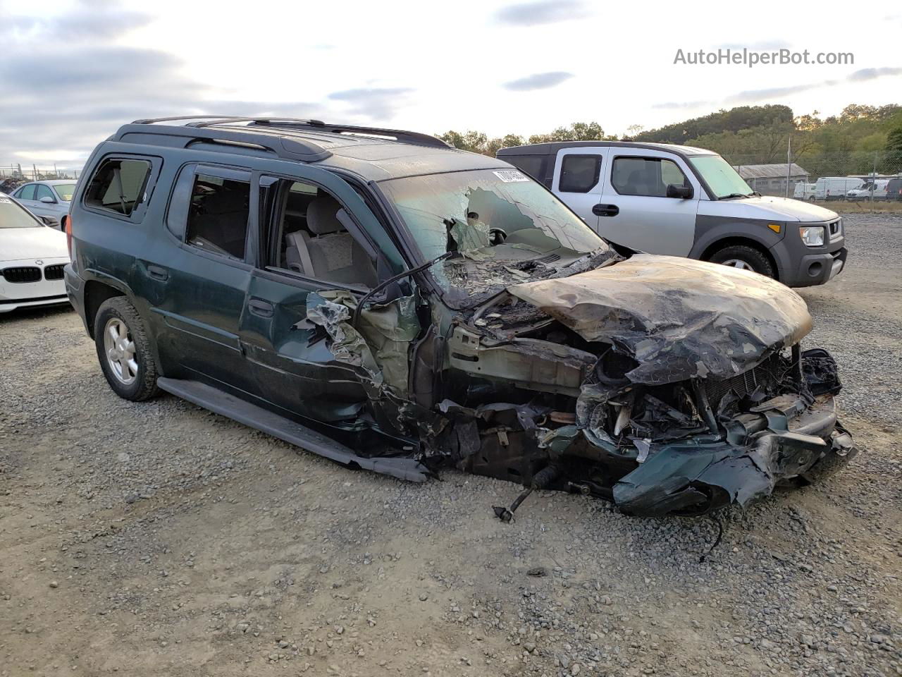 2004 Gmc Envoy Xl Green vin: 1GKET16S546204859