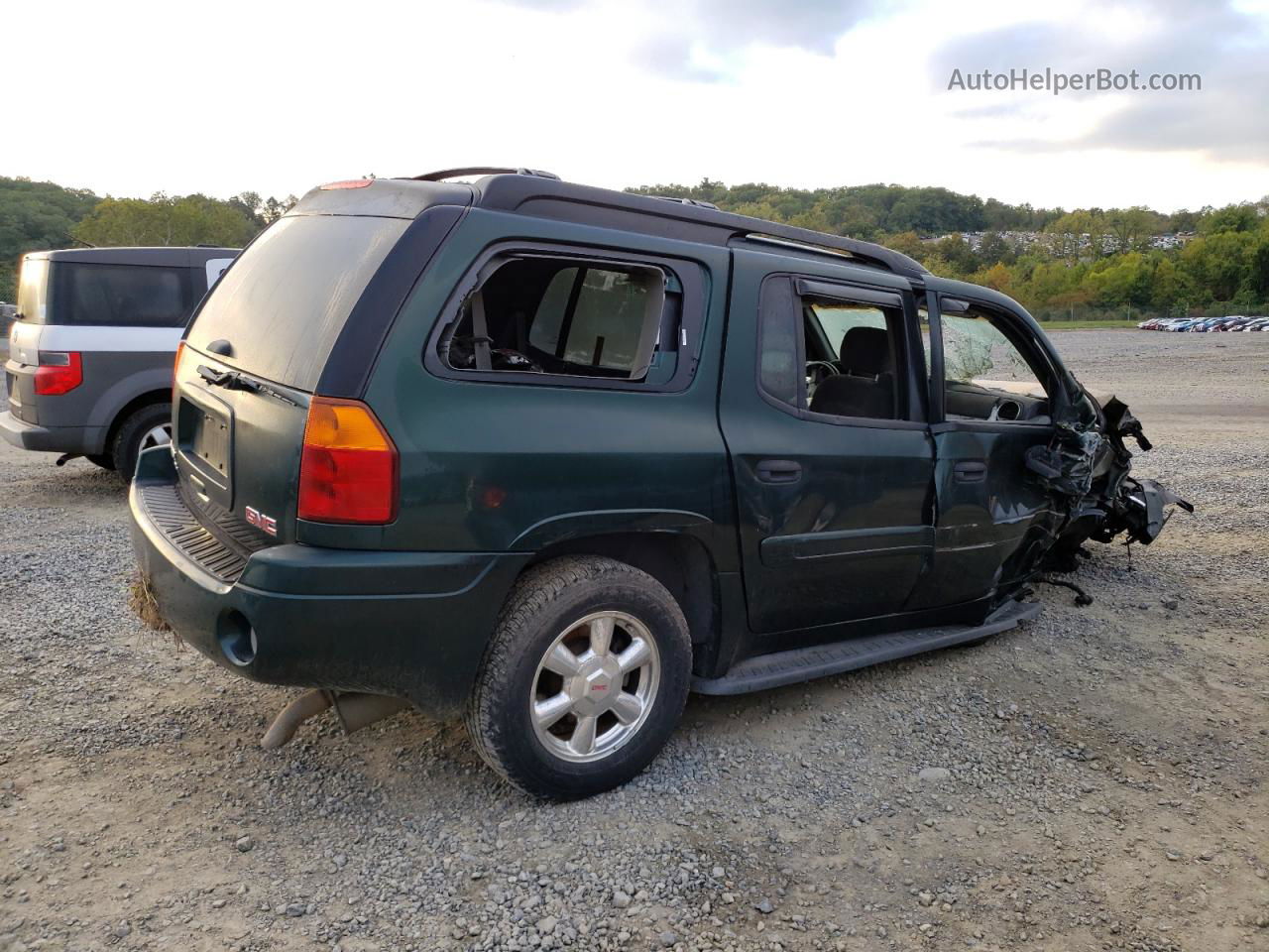 2004 Gmc Envoy Xl Green vin: 1GKET16S546204859