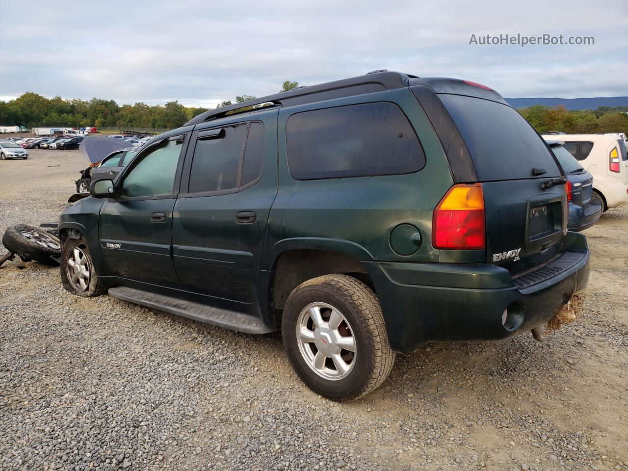 2004 Gmc Envoy Xl Green vin: 1GKET16S546204859