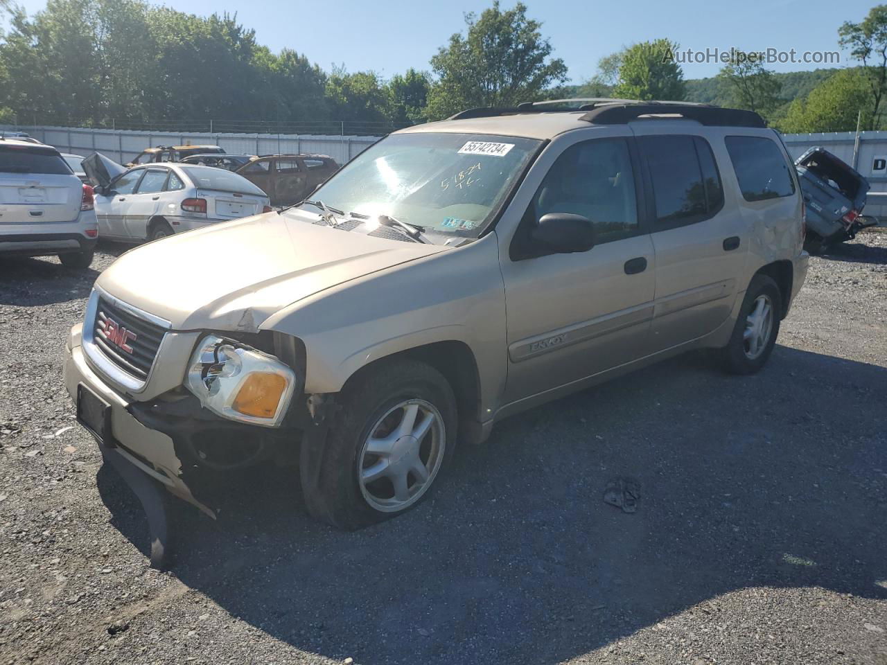 2004 Gmc Envoy Xl Gold vin: 1GKET16S646120226