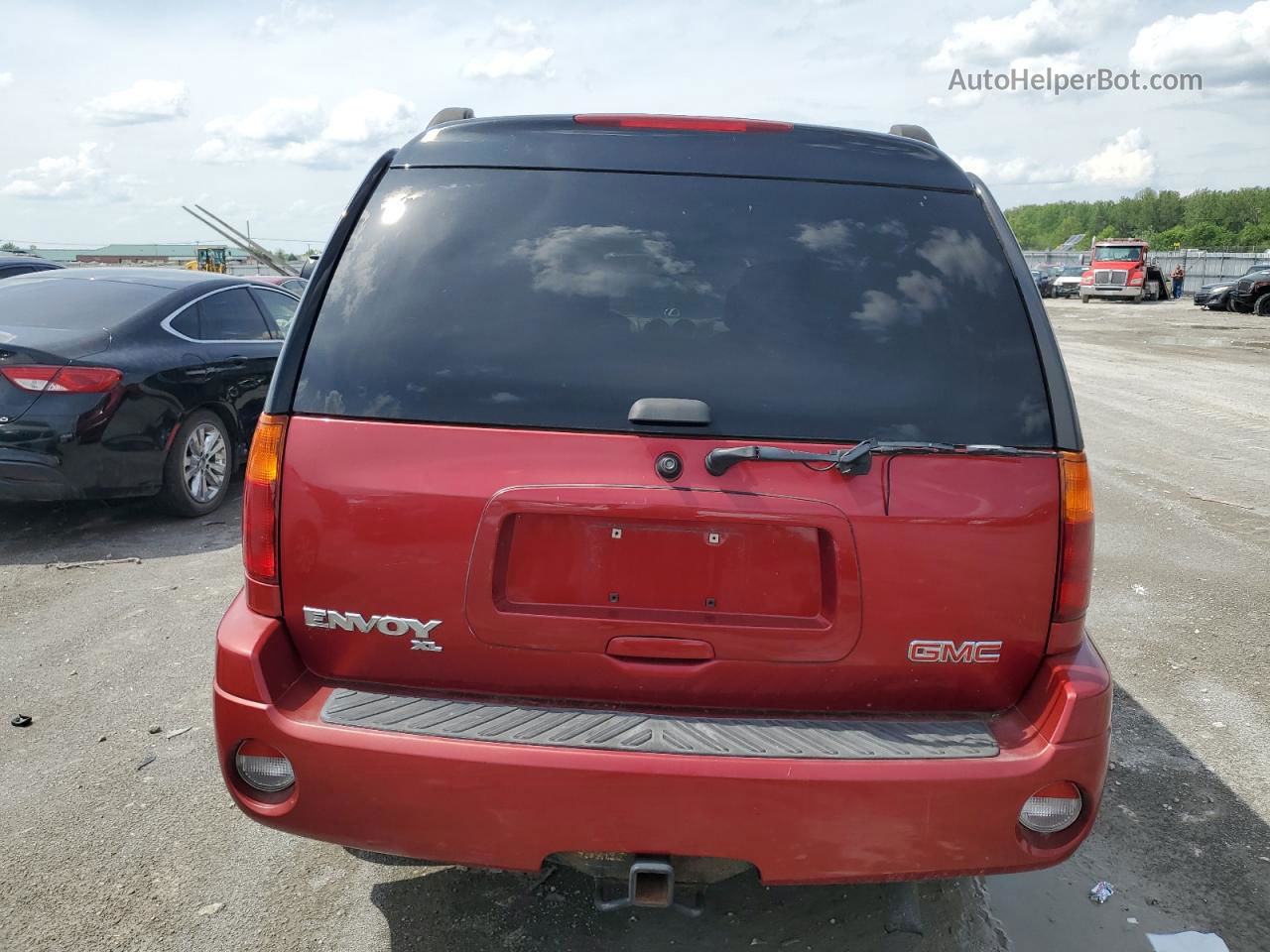 2004 Gmc Envoy Xl Red vin: 1GKET16S746233294