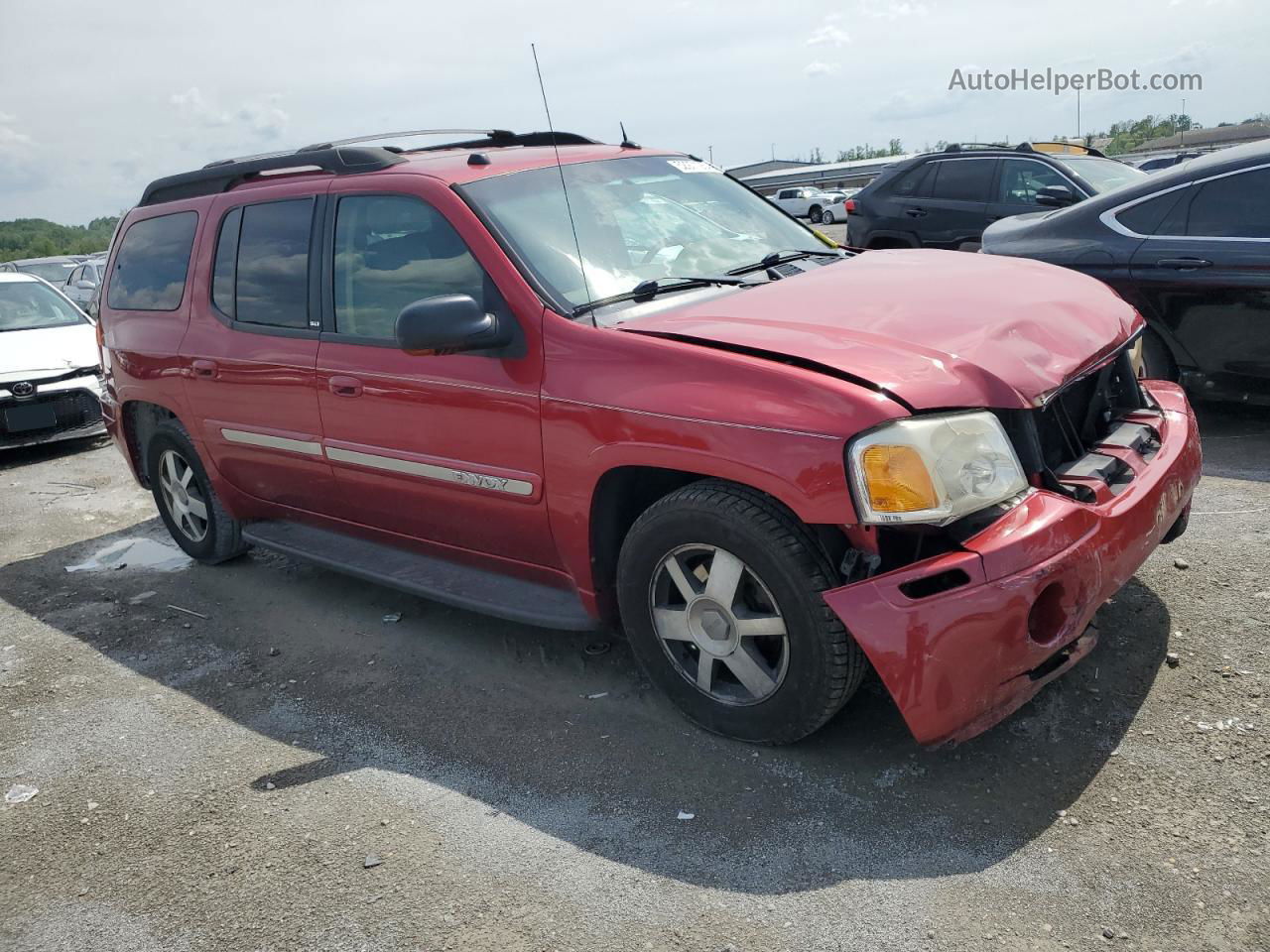 2004 Gmc Envoy Xl Красный vin: 1GKET16S746233294