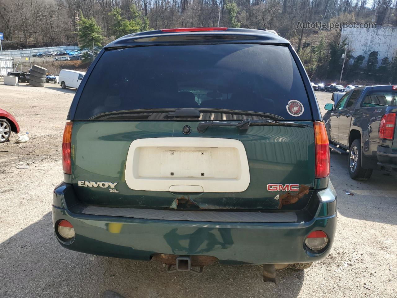 2005 Gmc Envoy Xl Green vin: 1GKET16S756119877