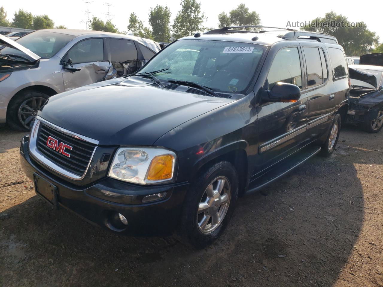 2005 Gmc Envoy Xl Charcoal vin: 1GKET16S756170506