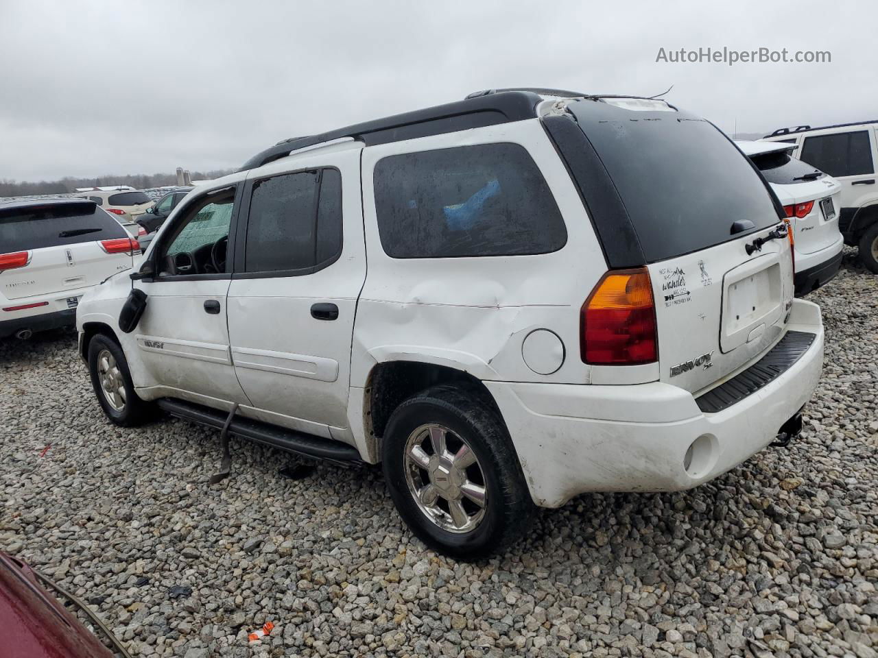 2005 Gmc Envoy Xl White vin: 1GKET16S756174801