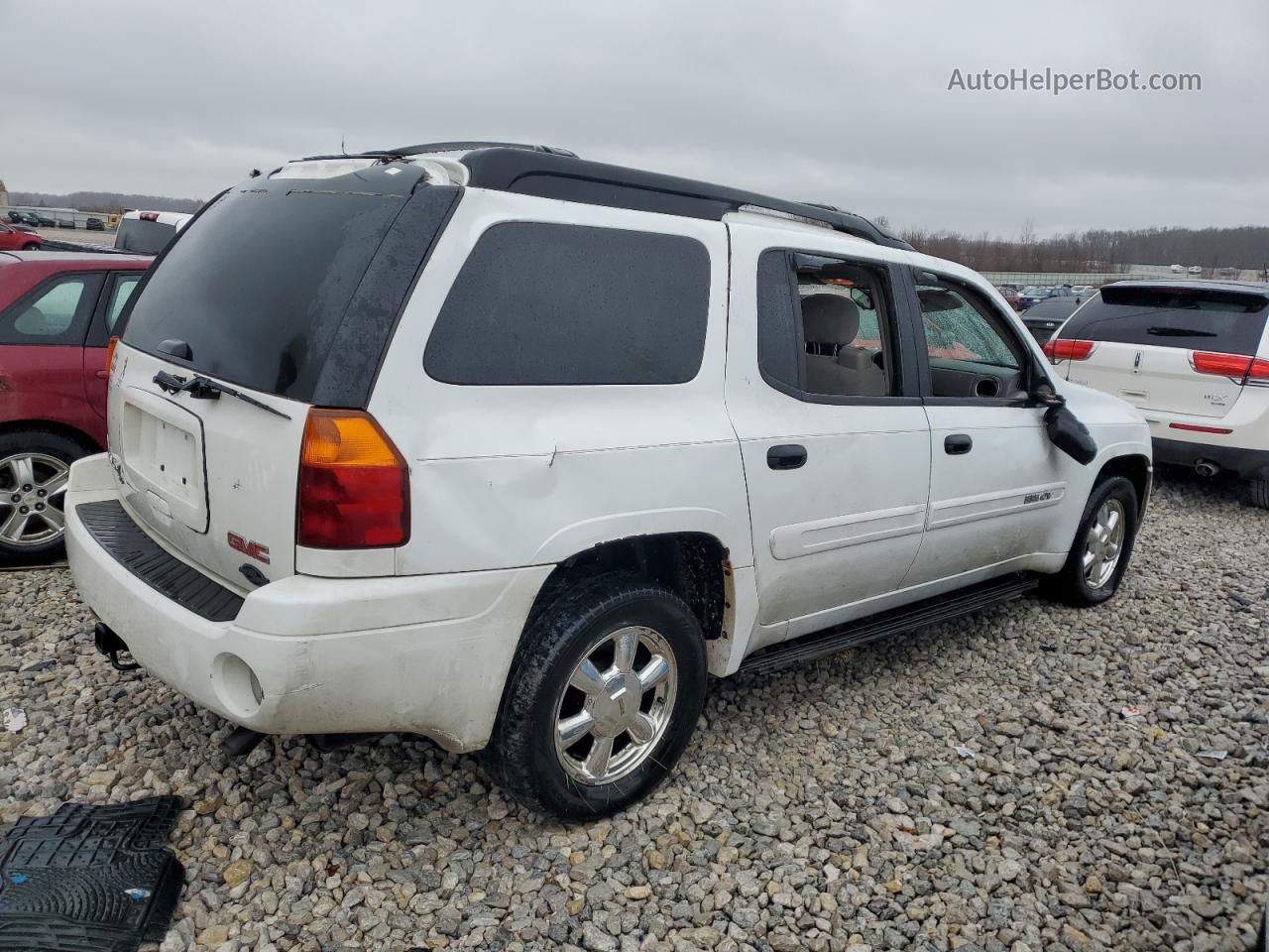 2005 Gmc Envoy Xl White vin: 1GKET16S756174801