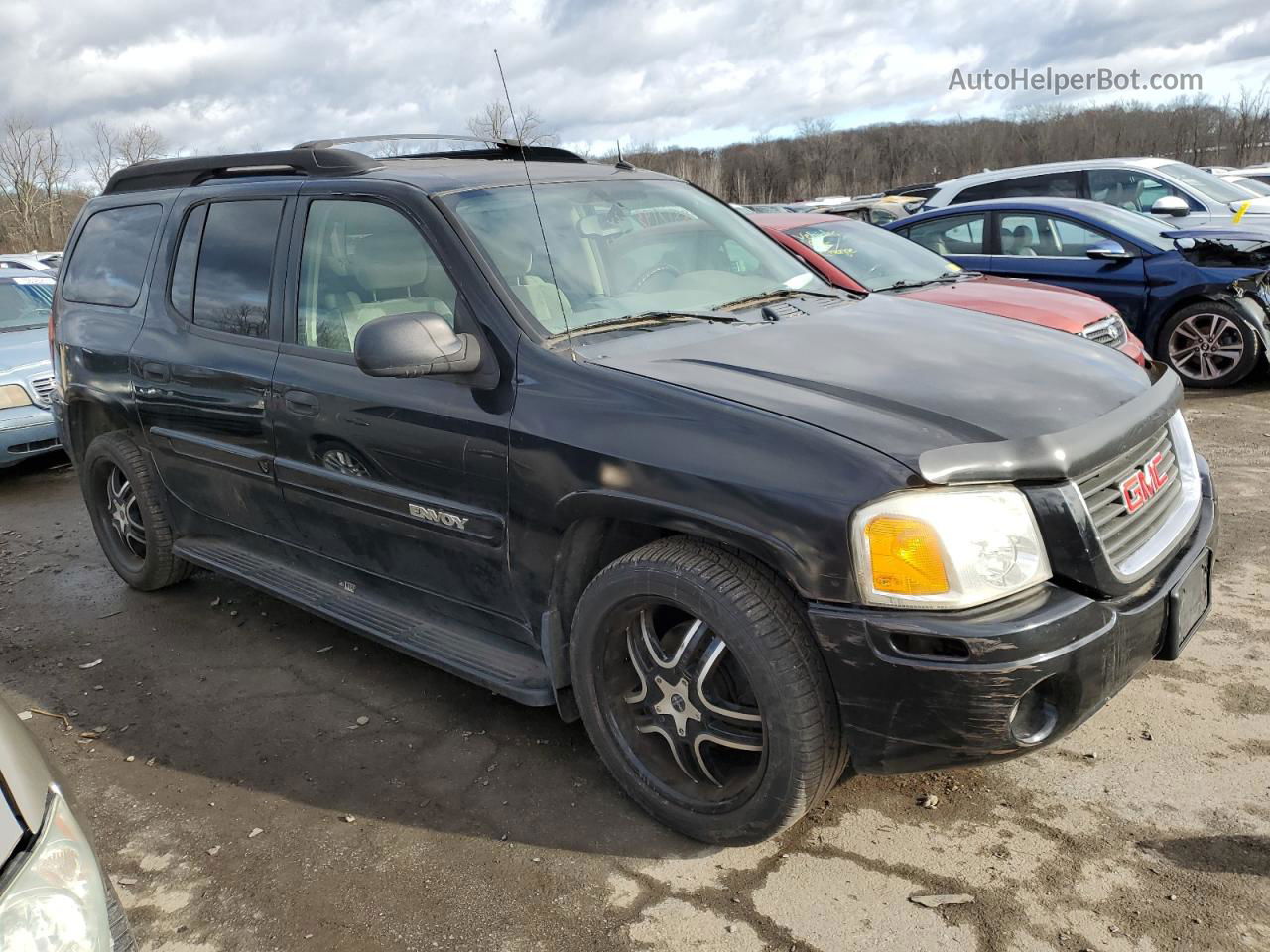 2005 Gmc Envoy Xl Черный vin: 1GKET16S856109469