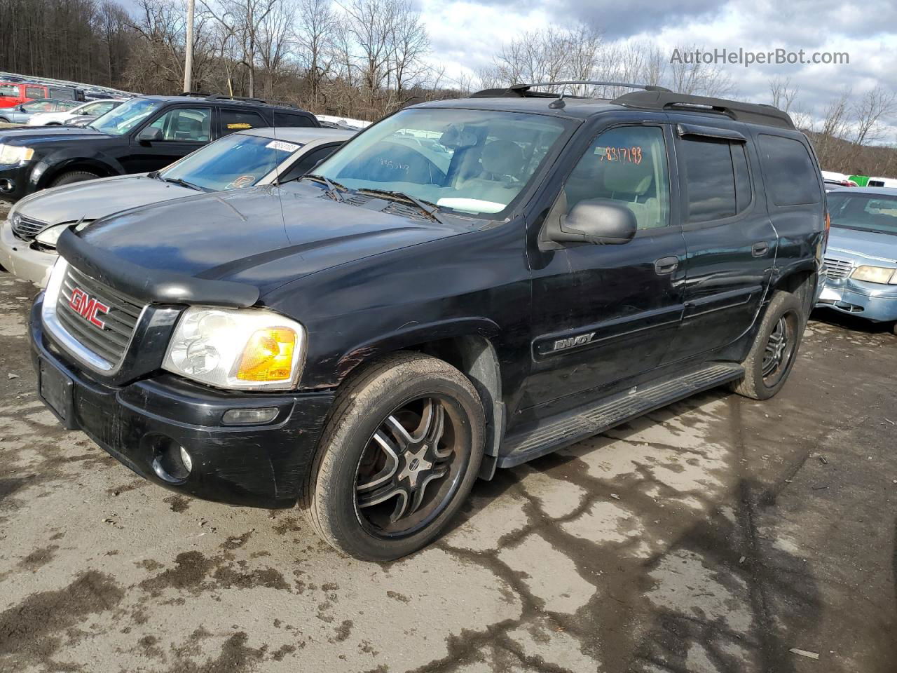 2005 Gmc Envoy Xl Black vin: 1GKET16S856109469