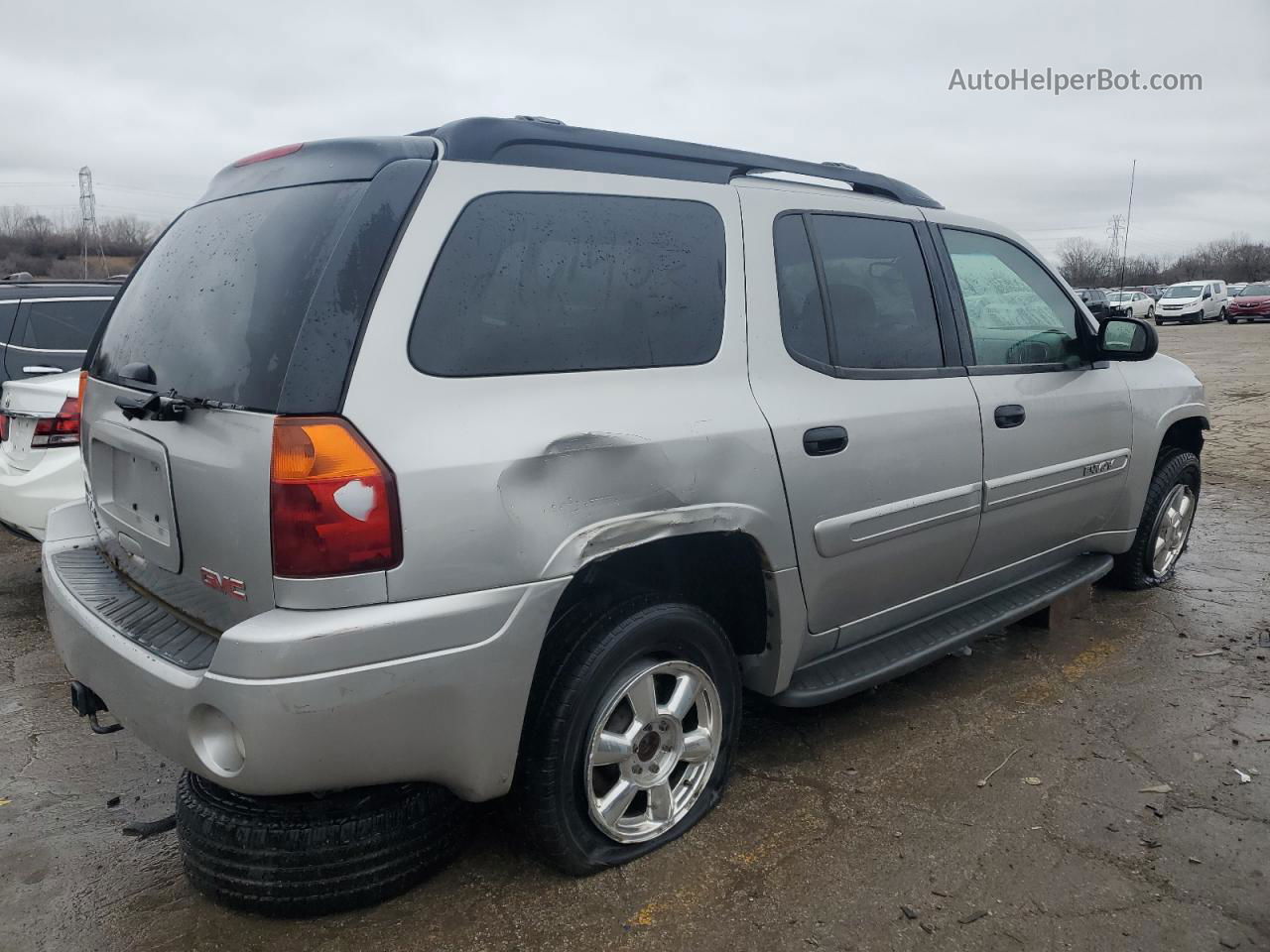 2005 Gmc Envoy Xl Silver vin: 1GKET16S856135277