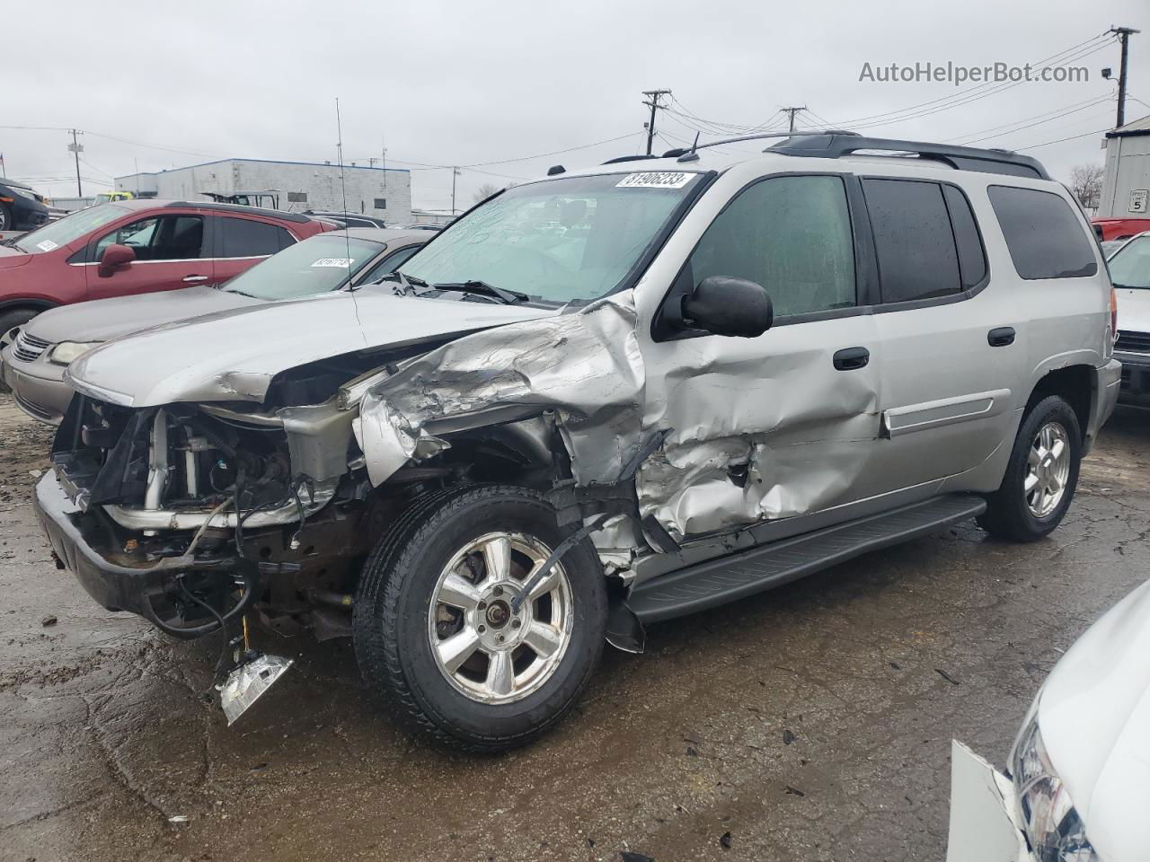 2005 Gmc Envoy Xl Silver vin: 1GKET16S856135277