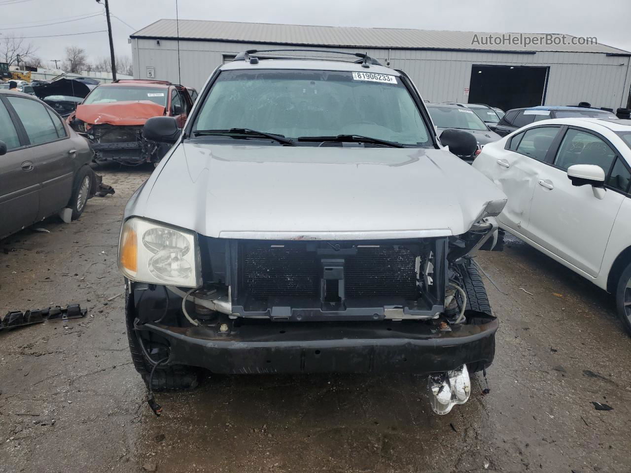 2005 Gmc Envoy Xl Silver vin: 1GKET16S856135277