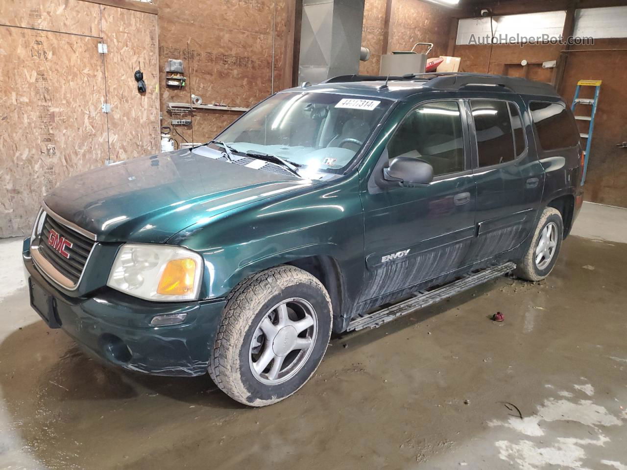 2005 Gmc Envoy Xl Зеленый vin: 1GKET16S956124255