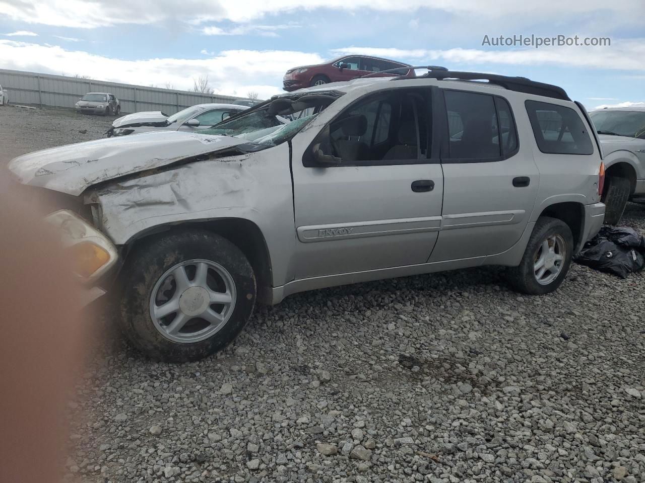 2004 Gmc Envoy Xl Silver vin: 1GKET16SX46238991