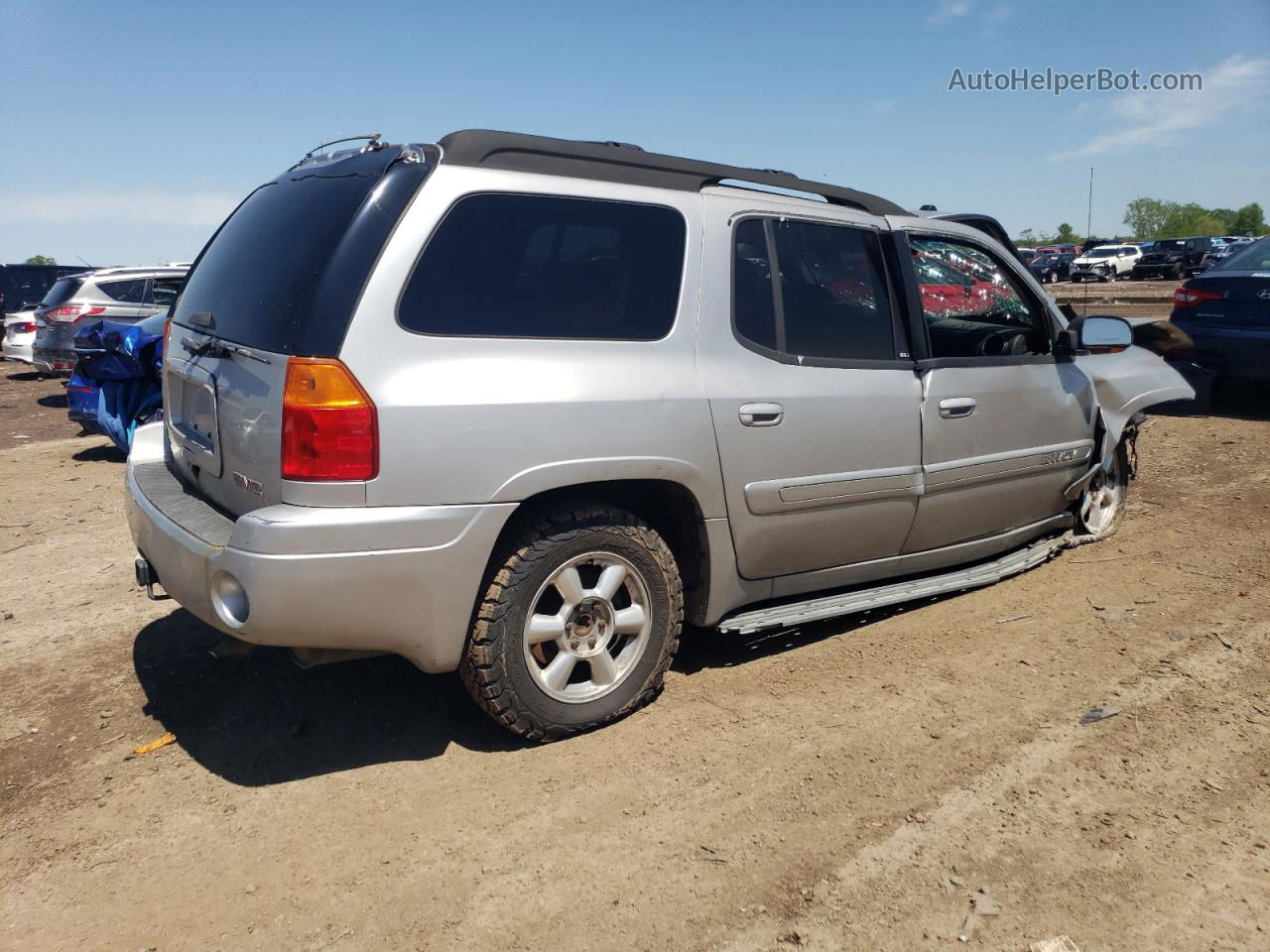 2005 Gmc Envoy Xl Silver vin: 1GKET16SX56138844