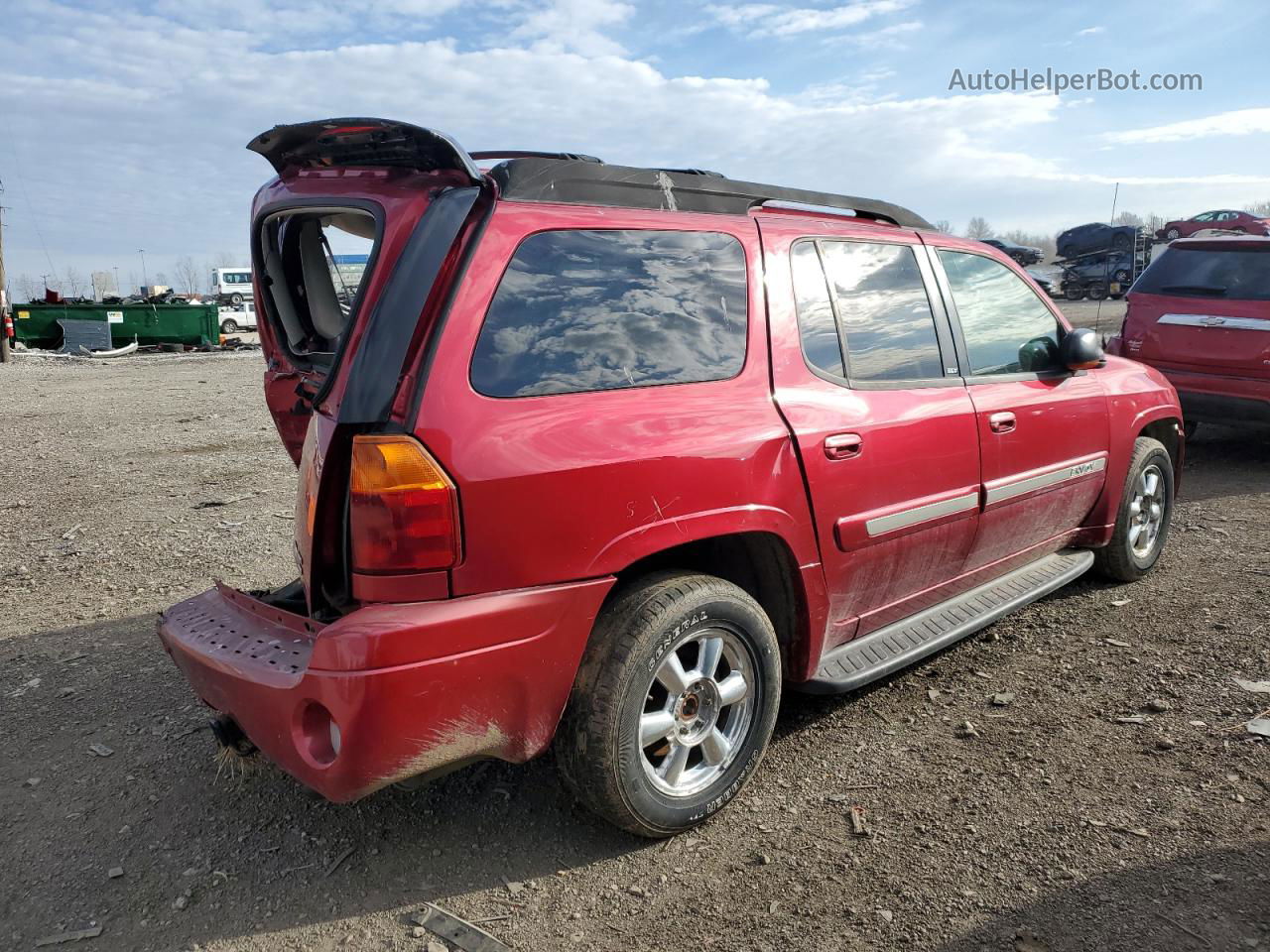 2005 Gmc Envoy Xl Красный vin: 1GKET16SX56170774