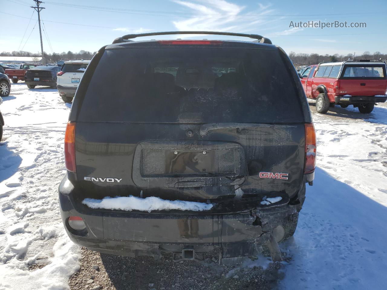 2007 Gmc Envoy Denali Black vin: 1GKET63M072192876