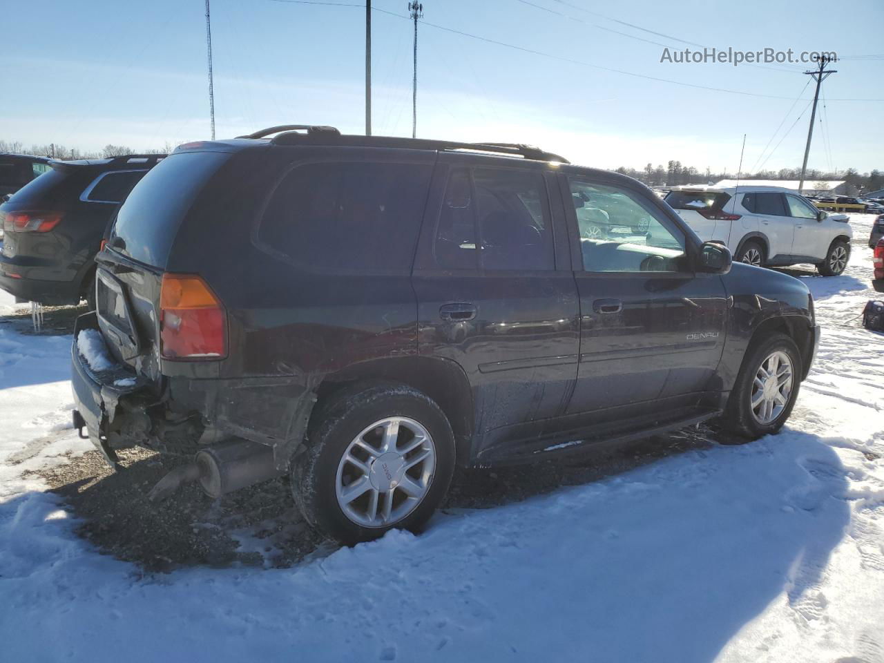 2007 Gmc Envoy Denali Black vin: 1GKET63M072192876