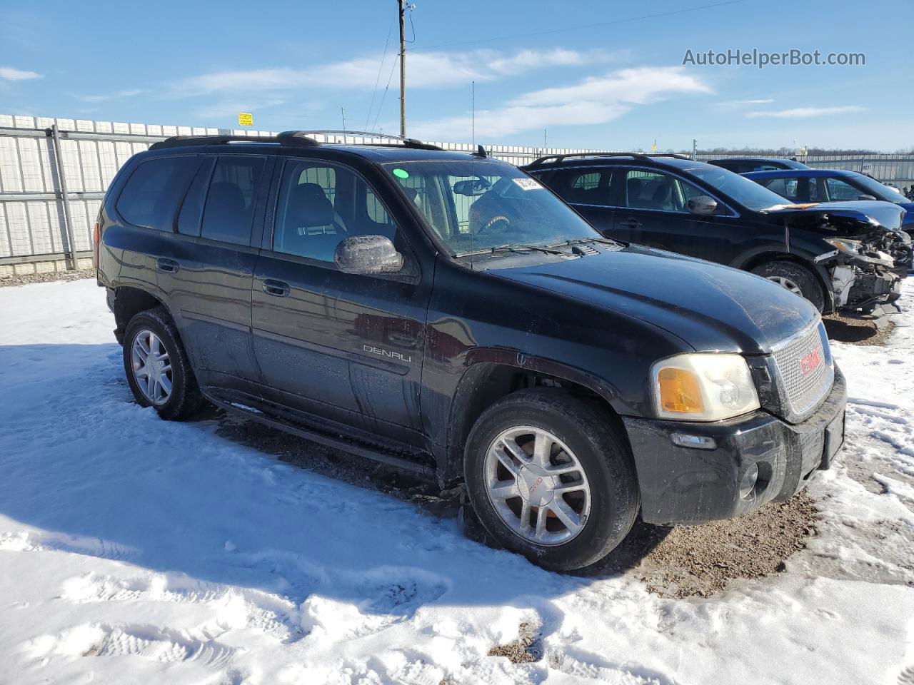 2007 Gmc Envoy Denali Black vin: 1GKET63M072192876