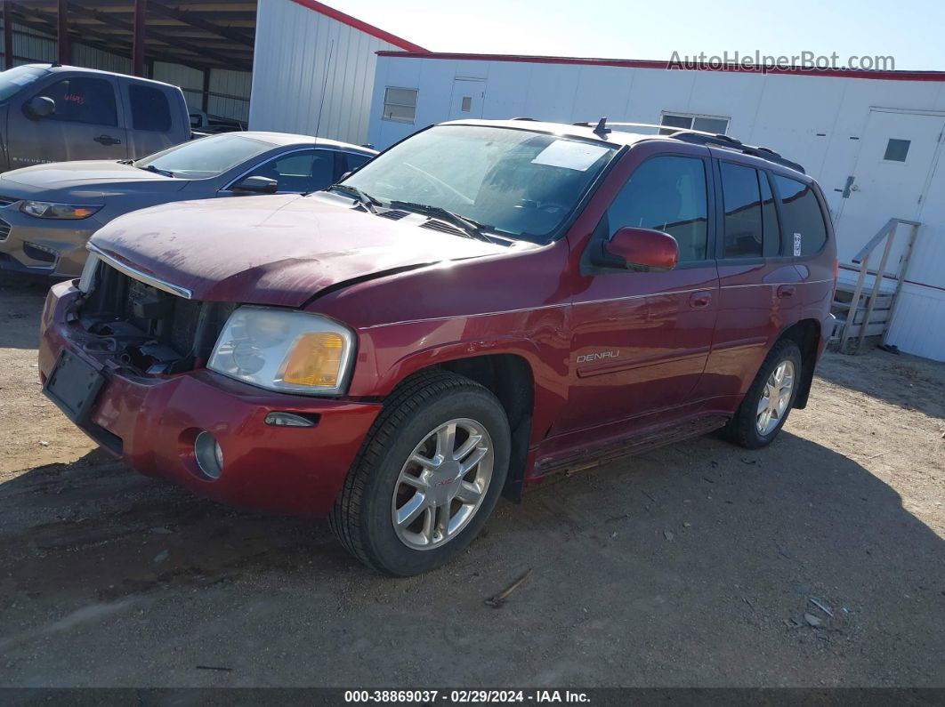 2007 Gmc Envoy Denali Burgundy vin: 1GKET63M072283856