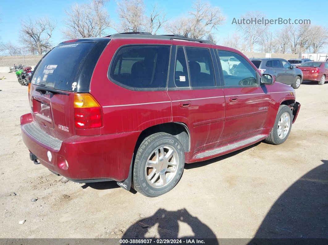 2007 Gmc Envoy Denali Burgundy vin: 1GKET63M072283856