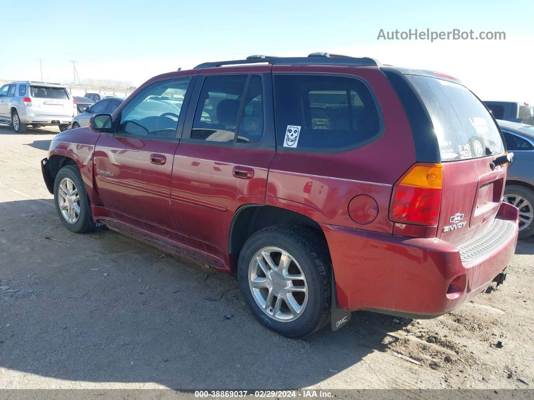 2007 Gmc Envoy Denali Burgundy vin: 1GKET63M072283856