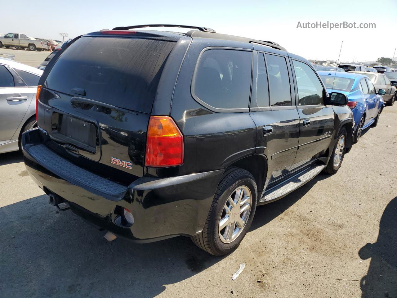 2008 Gmc Envoy Denali Черный vin: 1GKET63M082215736