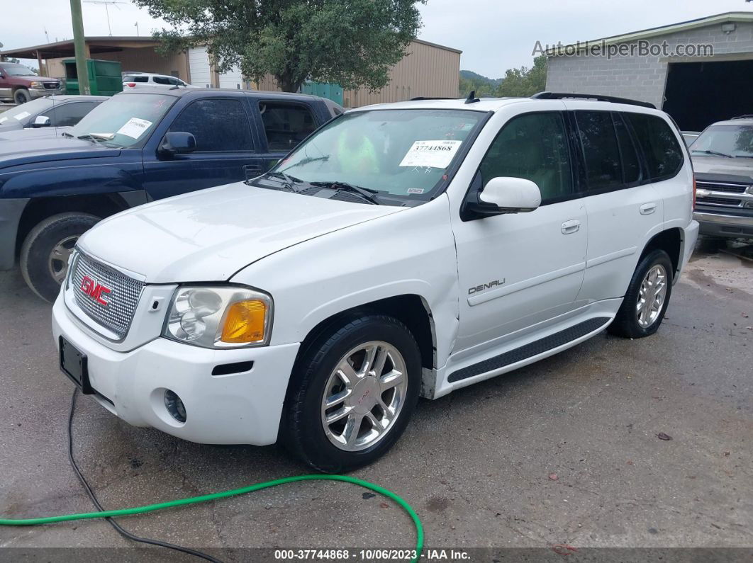 2008 Gmc Envoy Denali White vin: 1GKET63M082259252