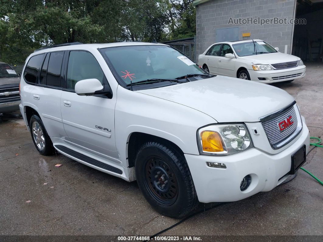 2008 Gmc Envoy Denali White vin: 1GKET63M082259252