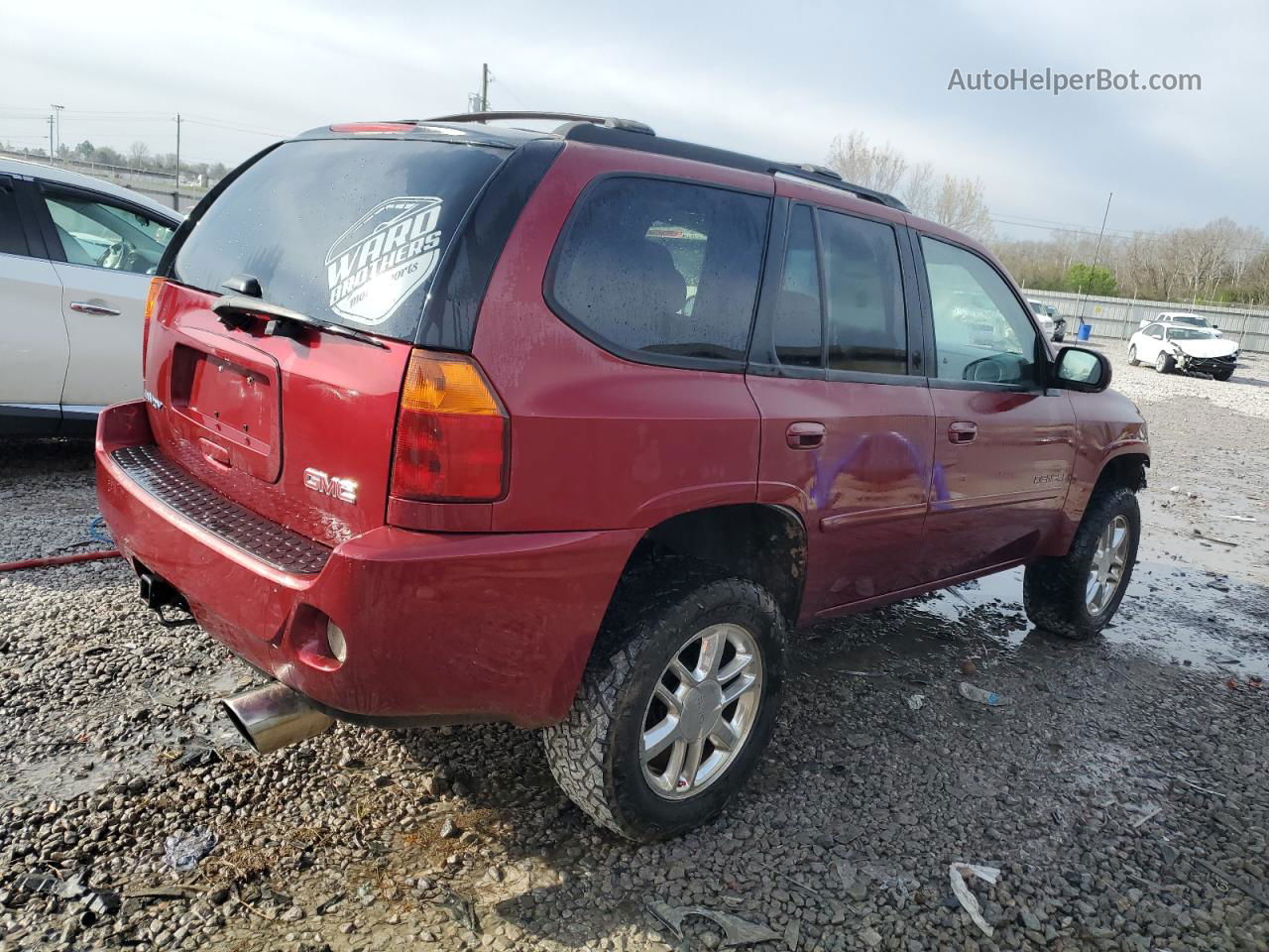 2007 Gmc Envoy Denali Maroon vin: 1GKET63M172133402